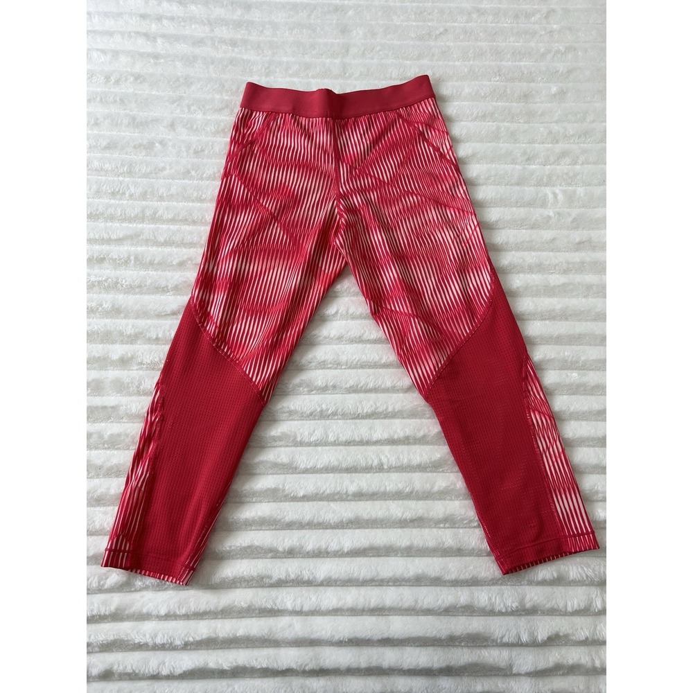 Nike Girls Womens Pro Hypercool Capris Sunblush/Light Fusion Red Size L View 4
